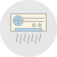 Air Conditioner Vector Icon Design