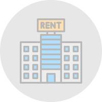 For Rent Vector Icon Design