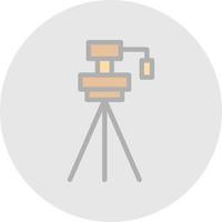 Tripod Vector Icon Design