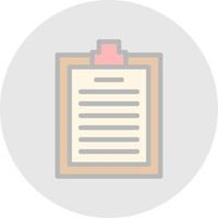 Clipboard Vector Icon Design