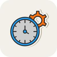 Time Management Vector Icon Design