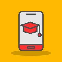 Online Courses Vector Icon Design