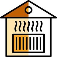 Heating Vector Icon Design