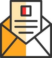 diseño de icono de vector de correo electrónico