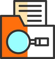 diseño de icono de vector de buscador