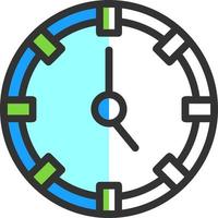 diseño de icono de vector de reloj