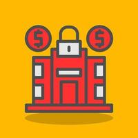 Fixed Asset Vector Icon Design