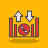 Floating Interest Vector Icon Design