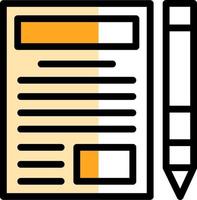 Blogger Vector Icon Design