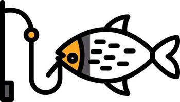 diseño de icono de vector de pesca