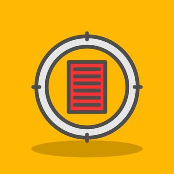 Contextual Targeting Vector Icon Design