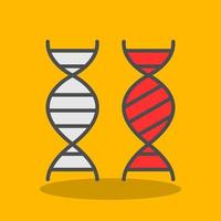 Genetic Comparation Vector Icon Design