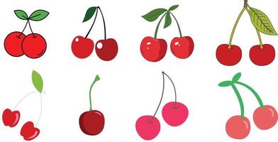 vector cherry illustrations