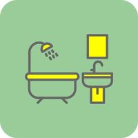 Bathroom Vector Icon Design