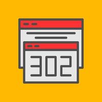 302 Redirect Vector Icon Design
