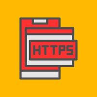 Https Vector Icon Design