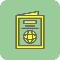 Passport Vector Icon Design