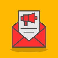 Email Marketing Vector Icon Design