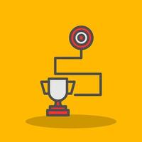 Long Range Planning Vector Icon Design