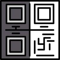 Qr Code Vector Icon Design