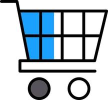 Trolley Vector Icon Design