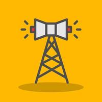 Radio Broadcast Vector Icon Design