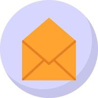 Envelope Open Vector Icon Design
