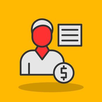 Employee Costs Vector Icon Design