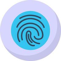 Fingerprint Vector Icon Design