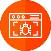 Virus Detection Vector Icon Design