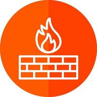 Firewall Vector Icon Design