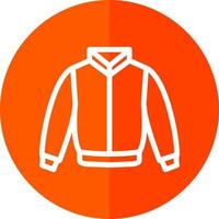 diseño de icono de vector de chaqueta varsity