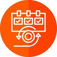 Daily Scrum Vector Icon Design