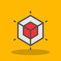3D Modeling Vector Icon Design