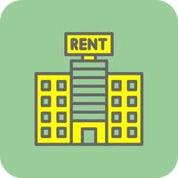 For Rent Vector Icon Design