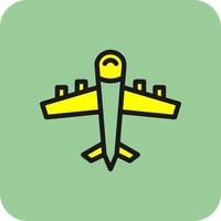 Airplane Vector Icon Design