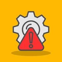 Risk Management Vector Icon Design