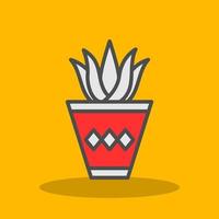 Aloe Vera Vector Icon Design