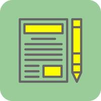 Blogger Vector Icon Design