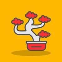 Bonsai Vector Icon Design