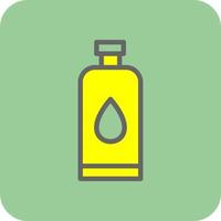 Water Bottle Vector Icon Design