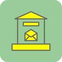 Letter Box Vector Icon Design