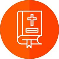 diseño de icono de vector de biblia