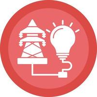 Electrical Energy Vector Icon Design