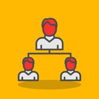 Business Networking Vector Icon Design