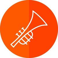 Trumpet Vector Icon Design
