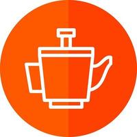 Teapot Vector Icon Design