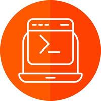Command Line Vector Icon Design