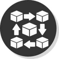 Blockchain Vector Icon Design