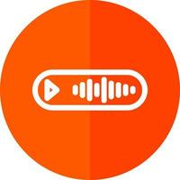 Voice Message Vector Icon Design